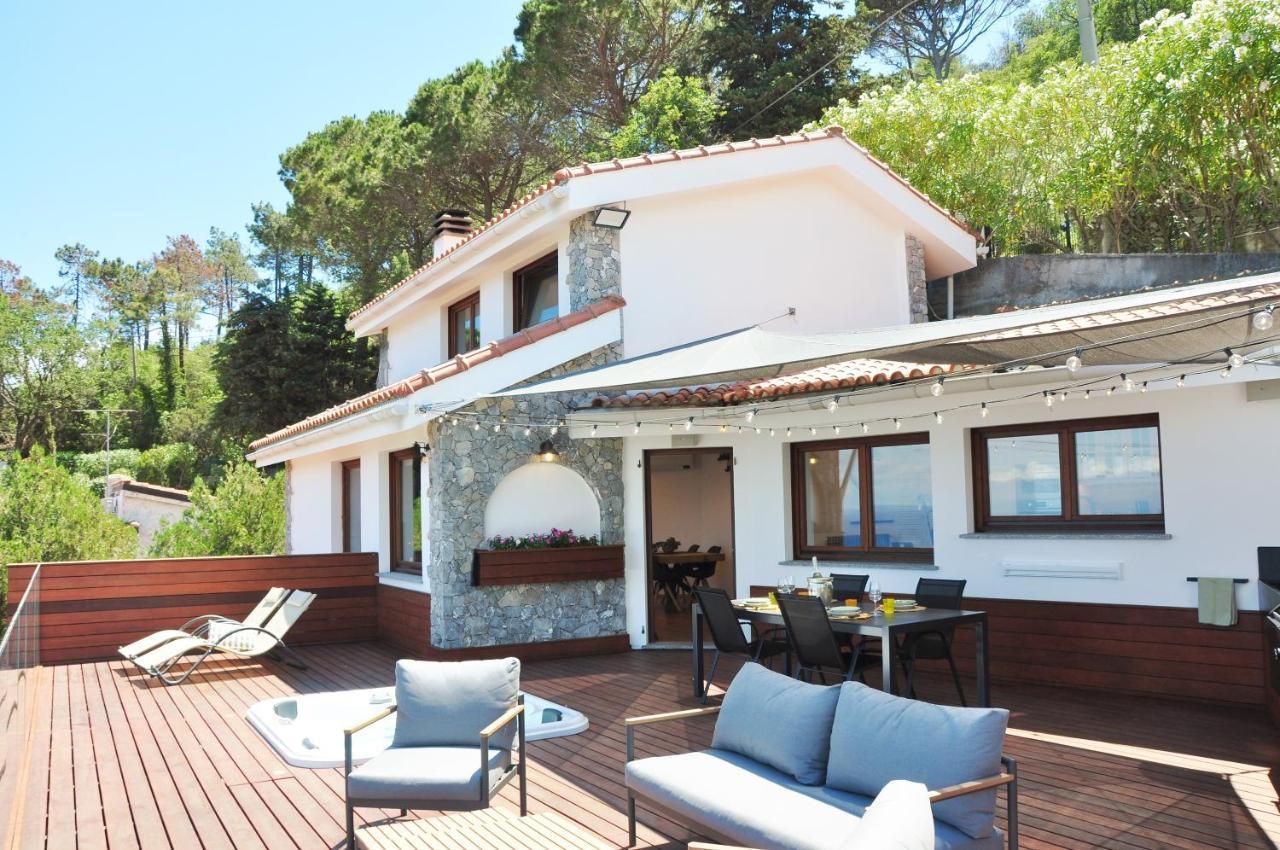 Spettacolare Vista Isola Terrazza E Idromassaggio Villa Noli Eksteriør billede